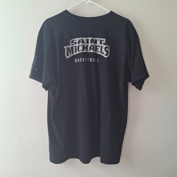T Shirt Saint Michaels College VT Basketball Adult Size L - XL Large/ExtraLarge - Picture 4 of 7